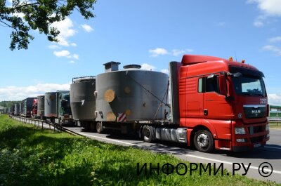 Особенности перевозок негабаритного груза