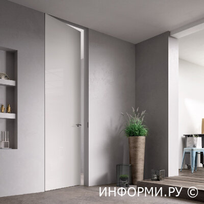 Скрытые двери в интерьере