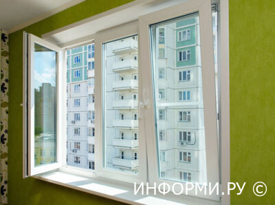 Трехстворчатые окна и их особенности