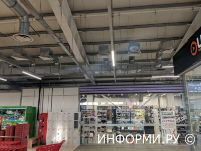 Вентиляция в торгово-развлекательных центрах