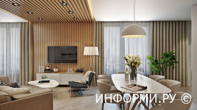 Декоративные рейки в интерьере: из какого материала выбрать