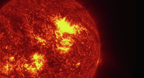 На Солнце произошла очень сильная вспышка